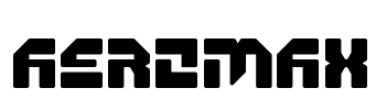 AEROMAX Font Image