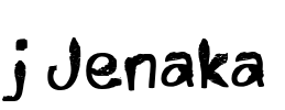 j Jenaka Font Image