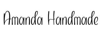 Amanda Handmade Font Image