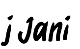 j Jani Font Image
