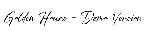 Golden Hours - Demo Version