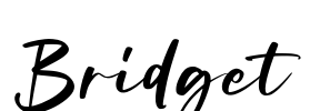 Bridget Font Image