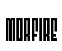 MORFIRE Font Image