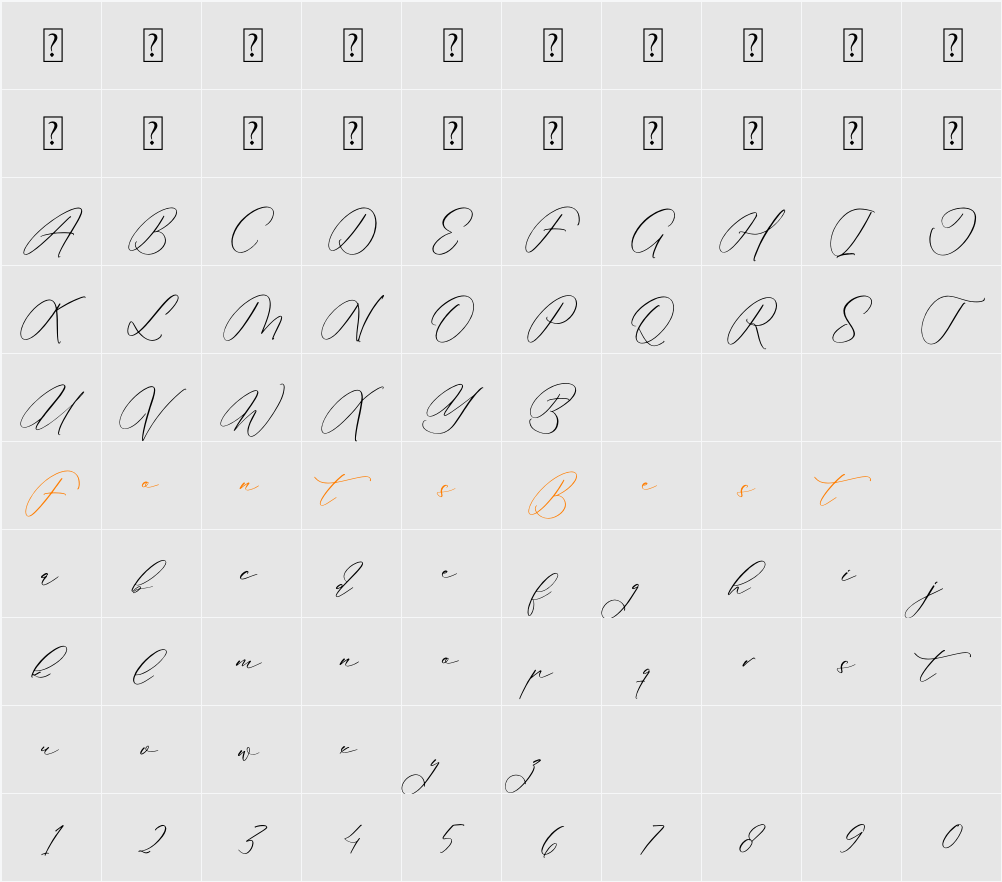 Anticka Whitnes Character Map