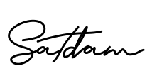 Satdam Font Image