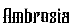 Ambrosia Font Image