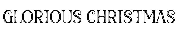 Glorious Christmas Font Image