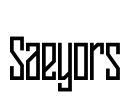 Saeyors Font Image