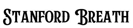 Stanford Breath Font Image