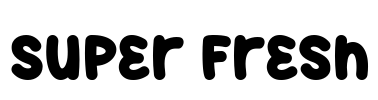 Super Fresh Font Image