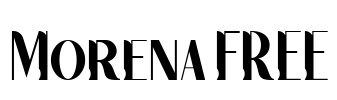 Morena FREE Font Image