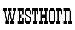 Westhorn Font Image