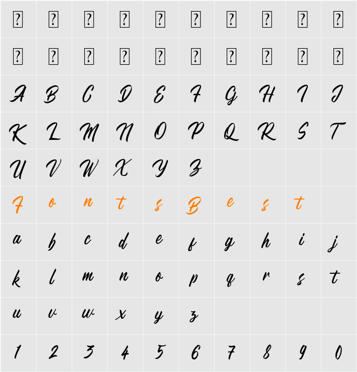 Rits Calltown Character Map