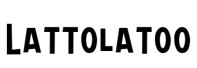 Lattolatoo Font Image