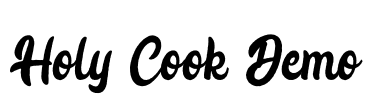 Holy Cook Demo Font Image