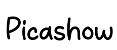 Picashow Font Image