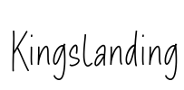 Kingslanding Font Image