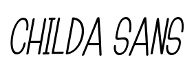 Childa Sans Font Image