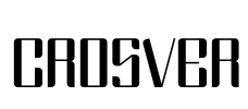 CROSVER Font Image