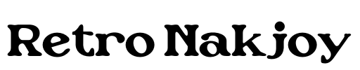 Retro Nakjoy Font Image