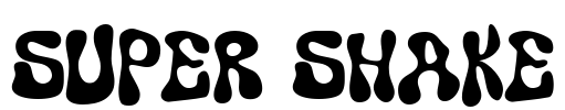 Super Shake Font Image