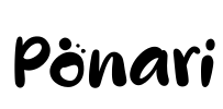 Ponari Font Image