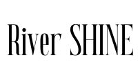 River SHINE Font Image