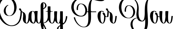 Crafty For You Font Image