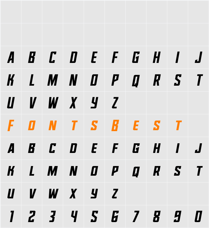 Dynamic Trooper Semi-Straight Character Map