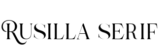 Rusilla serif Font Image