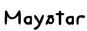 Maystar Font Image