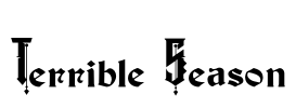 Terrible Season Font Image