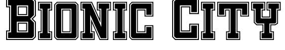 Bionic City Font Image