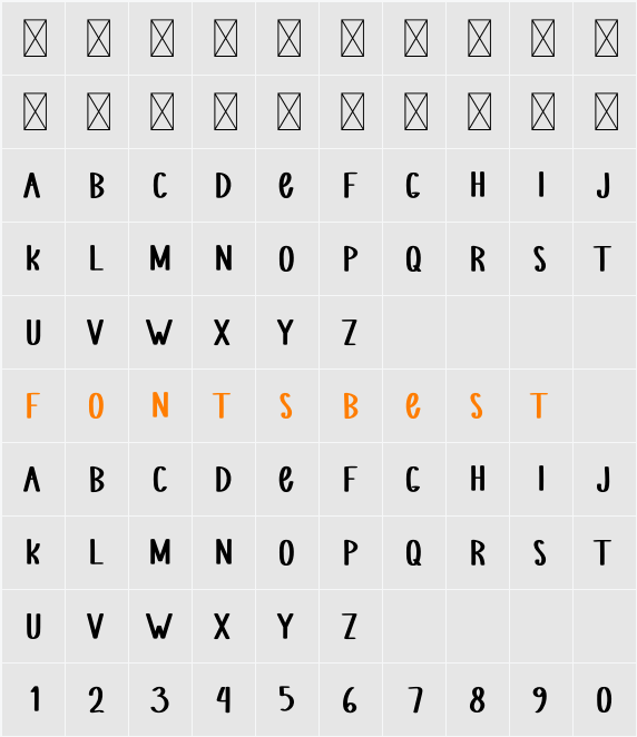 Online Market Character Map