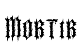 Mortir Font Image