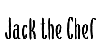 Jack the Chef Font Image