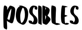 Posibles Font Image