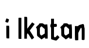 i Ikatan Font Image