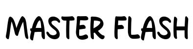 Master Flash Font Image