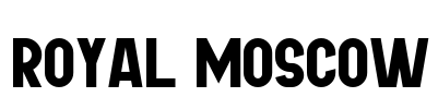 ROYAL MOSCOW Font Image