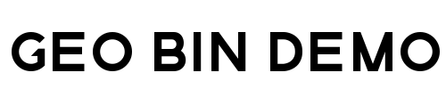 GEO Bin DEMO Font Image