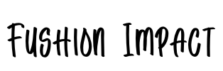 Fushion Impact Font Image