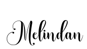 Melindan Font Image