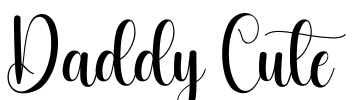 Daddy Cute Font Image