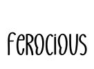 Ferocious Font Image