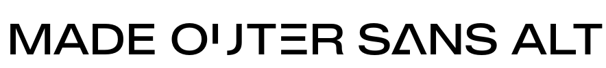 MADE Outer Sans Alt