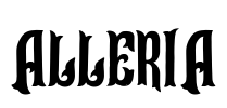 Alleria Font Image