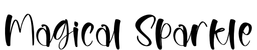 Magical Sparkle Font Image