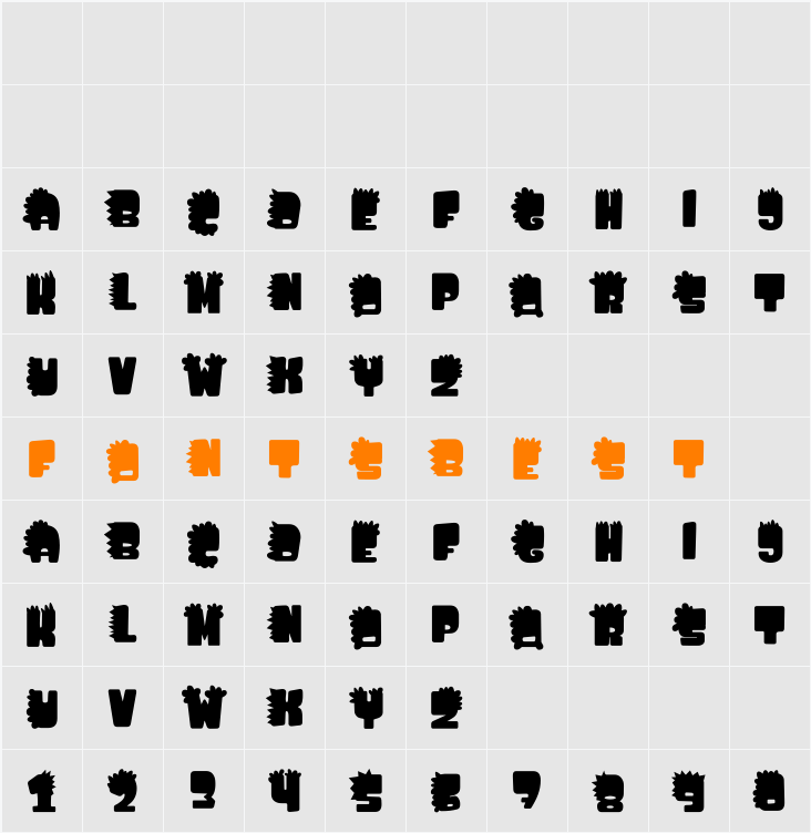 Little Dino Character Map