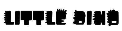 Little Dino Font Image